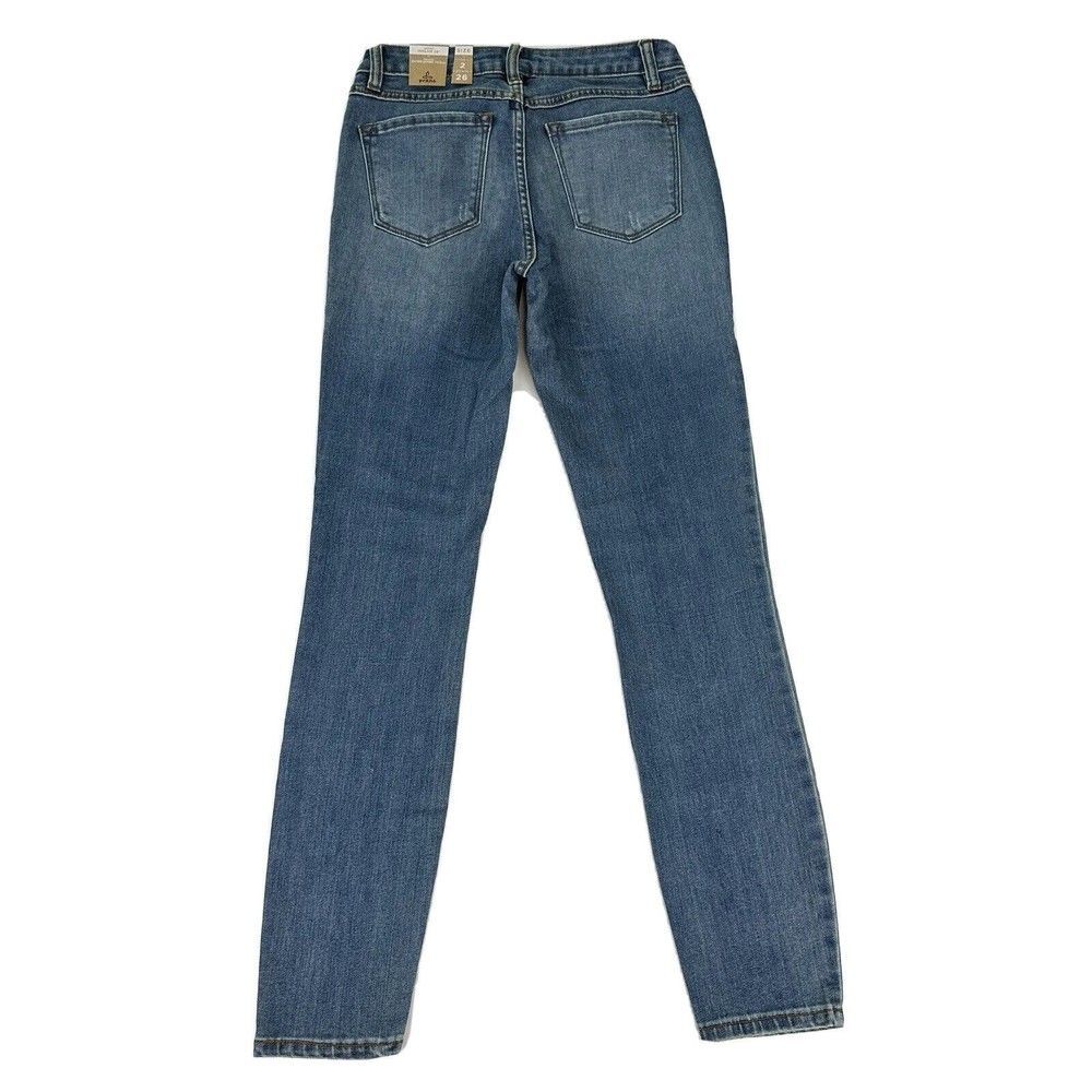 prAna Sienna Jean Skinny Stretch Denim Womens Size 2/26 Short Athleisure Outdoor - Picture 7 of 12